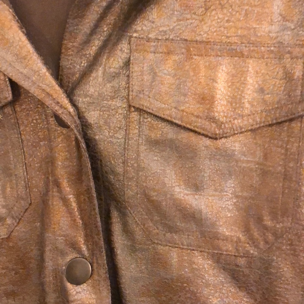 Ruby Red metallic jacket 12 - Picture 3 of 4